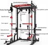 High Quality manufacturer home gym workout machine Multi-function Power Rack Smith Machine Squat Rack