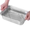 1750ml Disposable Aluminium Foil Containers Trays Wholesale