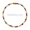 Natural Baltic Amber Necklace for Baby Adult 100% Real Irregular Baroq