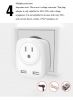 EU TO US Adapter Fast Charger Charger Quick Charge 3.0 Adapter USB Wall Charger  Home AC Charger 3 in 1 travel adapter Mobile phone charger