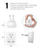 EU TO US Adapter Fast Charger Charger Quick Charge 3.0 Adapter USB Wall Charger  Home AC Charger 3 in 1 travel adapter Mobile phone charger