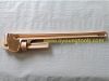 Non-Sparking Tools Pipe Wrench Adjustable Copper Beryllium ATEX 450MM