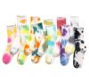 Wholesale  child     tie  dye  crew   sock