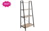 Four Layers Melamine Bookshelf with X Tube