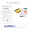 Factory Custom Promotional Memo Pad Fluorescent Paper Sticky Notepad