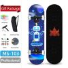 Skateboards Skate Board Kids Adults Canadian Maple Outdoor Fitness Equipment OEM Logo Customized Color 