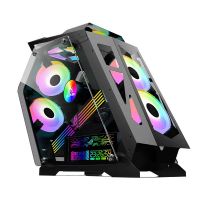 K-God opposite personalized e-sports desktop computer Ã¯Â¼ï¿½Panoramic tempered glass