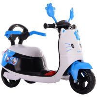 Cheap Cat Image Kid 6v Battery Powered Ride On Motorcycle Tricycle