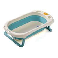 Baby Foldable bathtub Plastic Freestanding bathtub easy to use