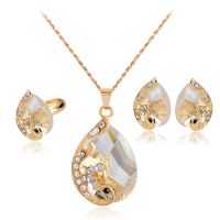 2022 New Designs Popular Crystal Jewelry Sets 