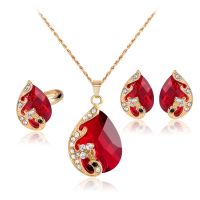 2022 New Designs Popular Crystal Jewelry Sets 