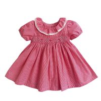 Hand Smocked Dress Kids Smock Dress Children Clothes Children Dress