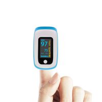 Fingertip Pulse Oximeter, Blood Oxygen Saturation Monitor (SpO2) with Pulse Rate Measurements and Pulse Bar Graph, Portable Digital Reading LED Display, Batteries and Carry Case Included