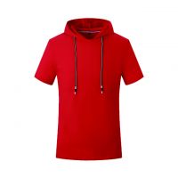 40 Singed Odel Trend Hooded Short Sleeves