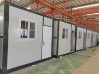 High quality portable folding container van house design foldable container house