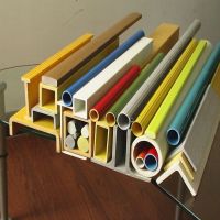 FRP various specs pultruded sections plastic pultrusion profiles