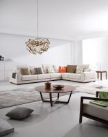Italian Living Room Furniture Imported Hot Fabric Modern Design Sofa