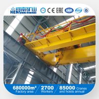 High Technique Electric Cabin control Double Girder Overhead Traveling Crane