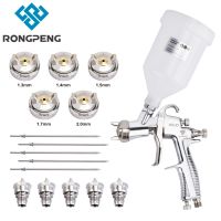 Rongpeng Professional R500 LVLP Water Based Air Spray Gun Airbrush For Finish Painting