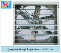 Centrifugal shutter exhaust fan for livestock and poultry farm