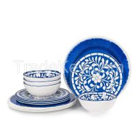 Melamine Plate Round Plate Tableware Houseware Dinner Plate Dissert Pl