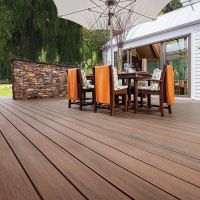 WPC wood plastic composite decking flooring