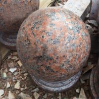  Nature Red Granite Road Stone 