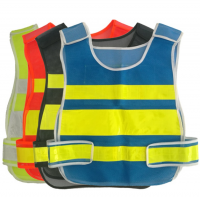 Custom High Visibility Outdoor Safety Clothing Belt Chaleco Reflective Safty Vest