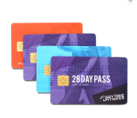 Smart Card Plastic Pvc Contact Smart Ic Card Chip Gift Card