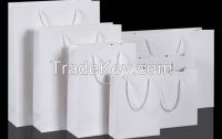 Custom Christmas Paper bags, shopping bag, gift bag with handle