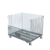 Industrial Stackable Storage Metal Folding Wire Mesh Container