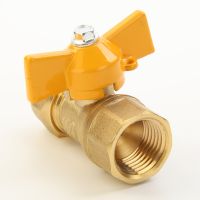 2025 Brass Ball Valve With Butterfly Handle