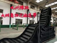 Corrugated sidewall conveyor belt
