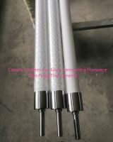 Fused Silica Ceramic Rollers Used In Toughened Glass Furnace