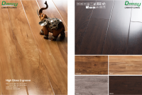 High Gloss U-Groove HDF Laminate Floor AC4