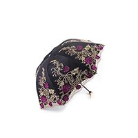Embroidered umbrella