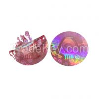 One Time Use 3D Hologram Security