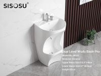 Dual levels wudu basin pro