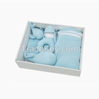 2020 Hot Baby Products Security Blanket Baby Towel Baby Rattle Toy Set