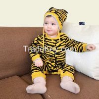 New born 100% cotton warm baby clothes suit baby jumpsuit baby animal