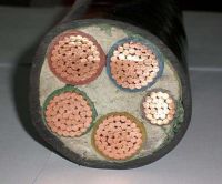 0.6/1 KV XLPE/ PVC Insulated Copper Conductor NYY N2XY Non Armored Underground Power Cable