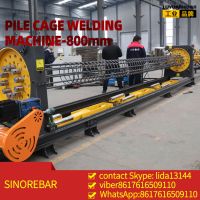 china made pile cage welding machine 800mm