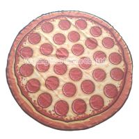 pizza customize Microfiber Printed Beach Towel With mesh Bag With Personalized Microfiber Sports Gym Towels