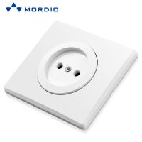 K500 Euro and UK standard Auto Connection 16A Schuko/French MF Socket with 1/2 gang Light Switch 250V~