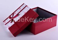 Red Custom Paper Gift Box Carton