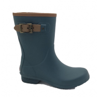 Women Fashion Rain Rubber Mid Boots