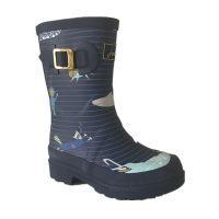 Printed Waterproof Rubber Rain Boots For Women