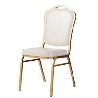 Crown Back Banquet Chairs Hotel Stacking Chair