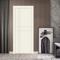 Israel hot selling white polymer door;pvc door