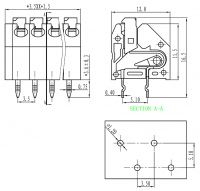 Russian Hot 250 Terminal Block For
